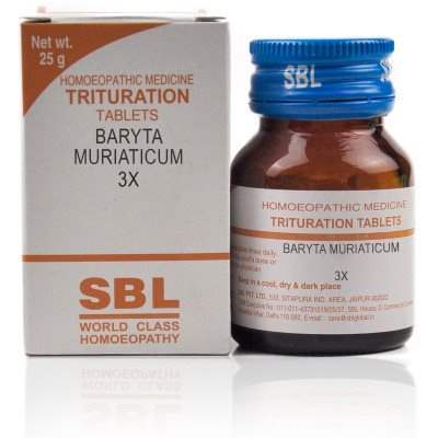 Buy SBL Baryta Muriaticum 3X