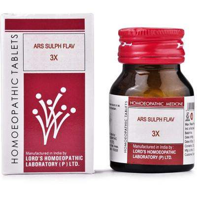 Buy Lords Ars Sulph Flav 3X