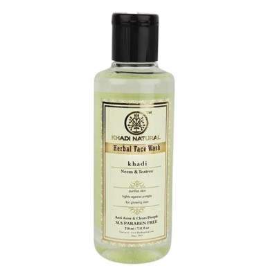 Buy Khadi Natural Neem & Teatree Herbal Face Wash