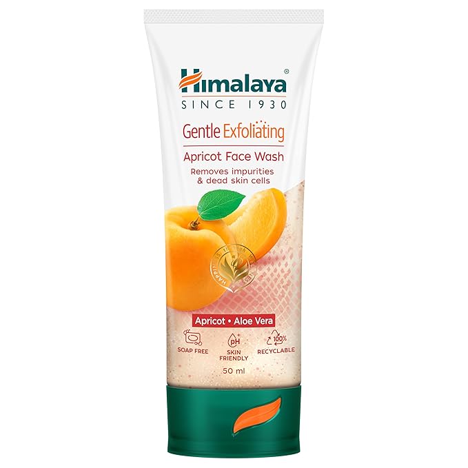 Buy Himalaya Gentle Exfoliating Apricot Face Wash