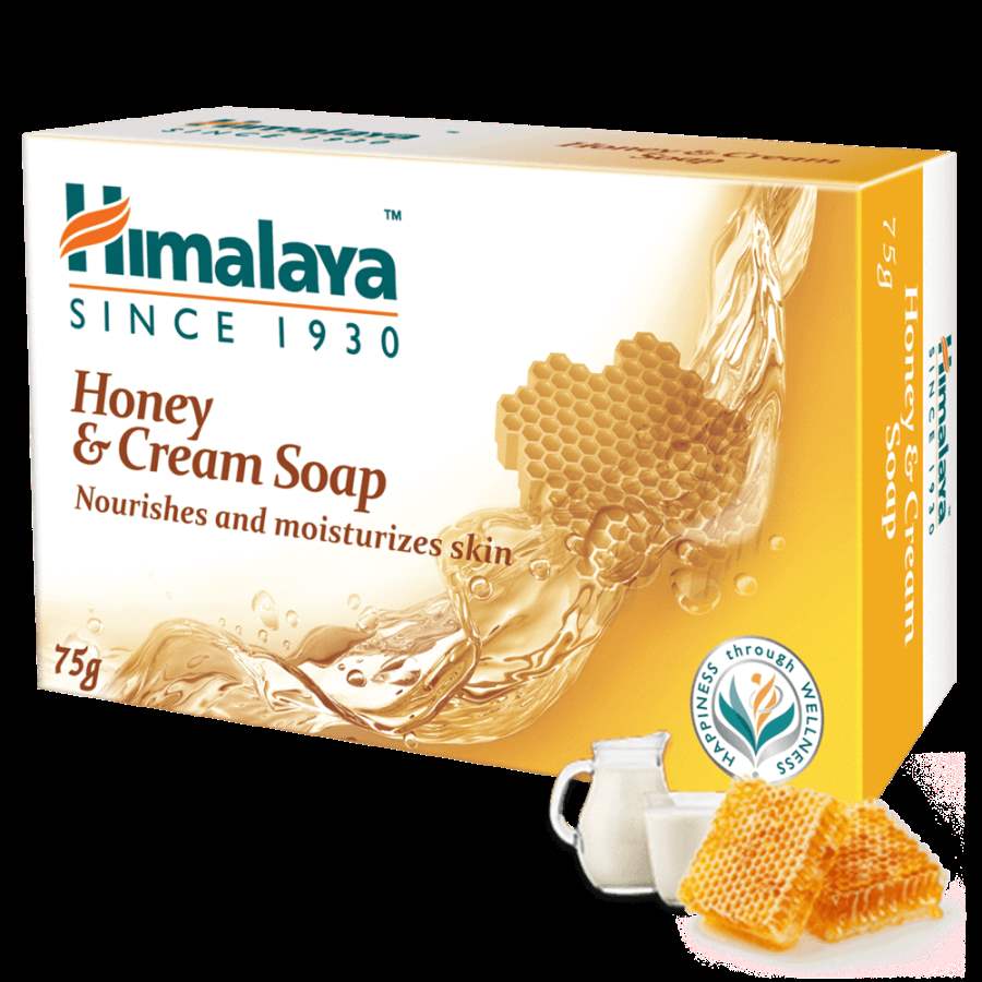 Buy Himalaya Honey and Cream Soap