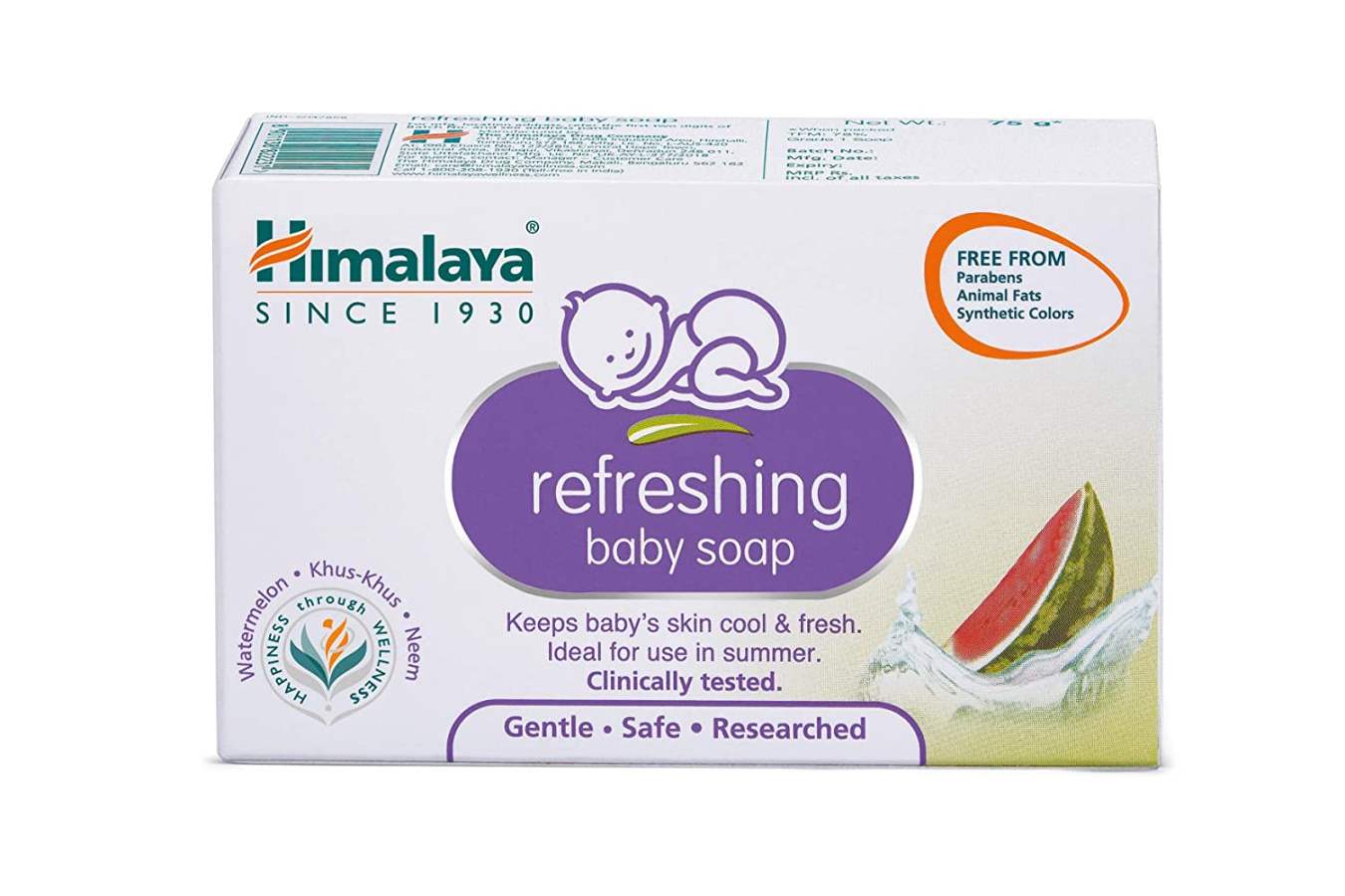 Buy Himalaya Refreshing Baby Soap