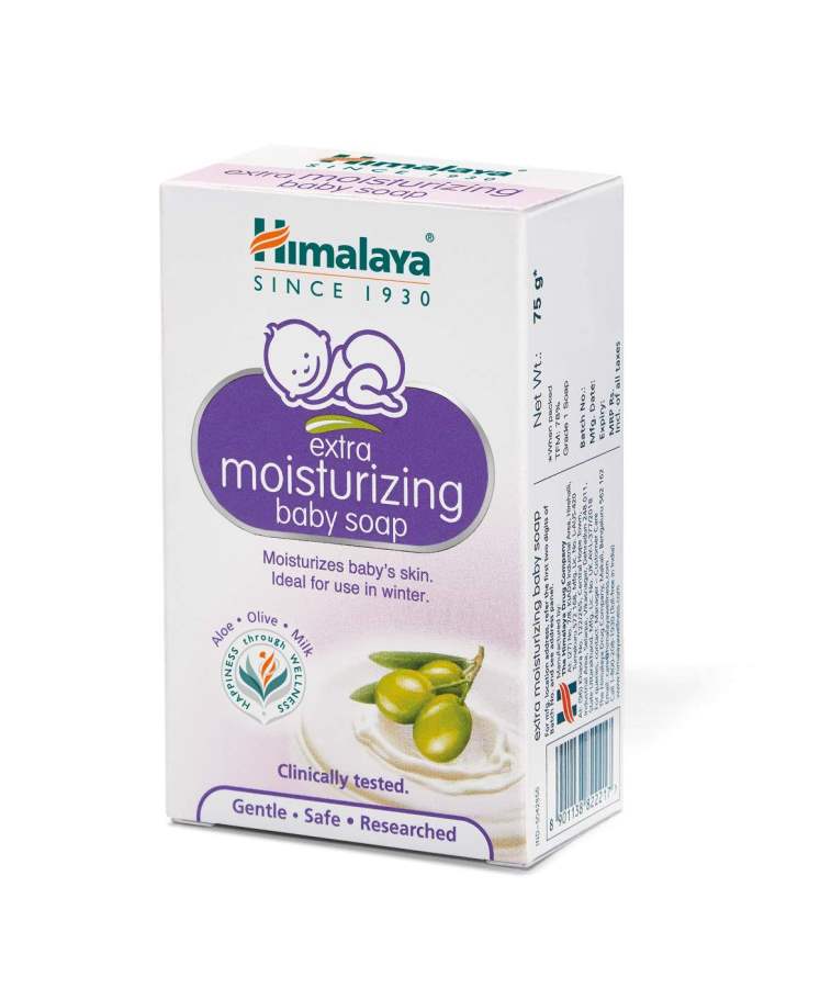 Buy Himalaya Extra Moisturizing Baby Soap