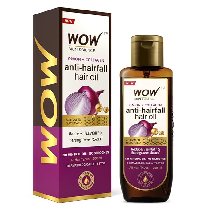 Buy WOW Skin Science Onion Black Seed Hair Oil
