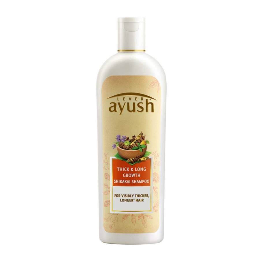 Buy Lever Ayush Thick and Long Growth Shikakai Shampoo