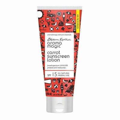 Buy Aroma Magic Carrot Sunscreen Lotion SPF 15 UVA/UVB