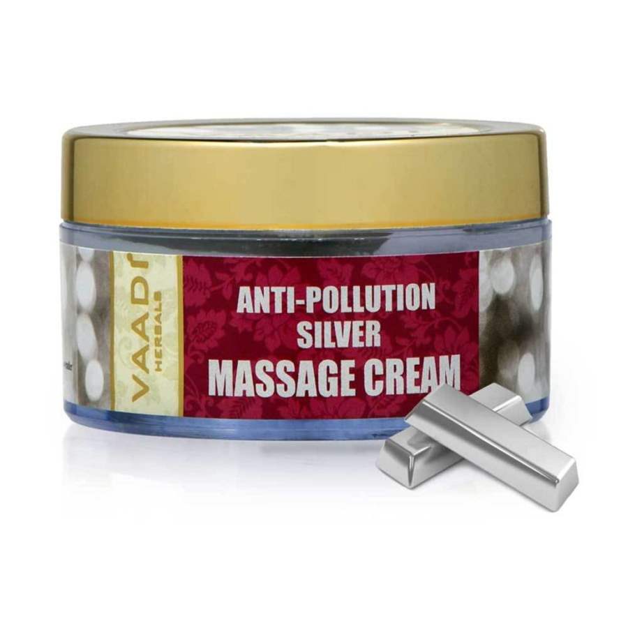 Buy Vaadi Herbals Silver Massage Cream - Pure Silver dust and Rosemary Oil