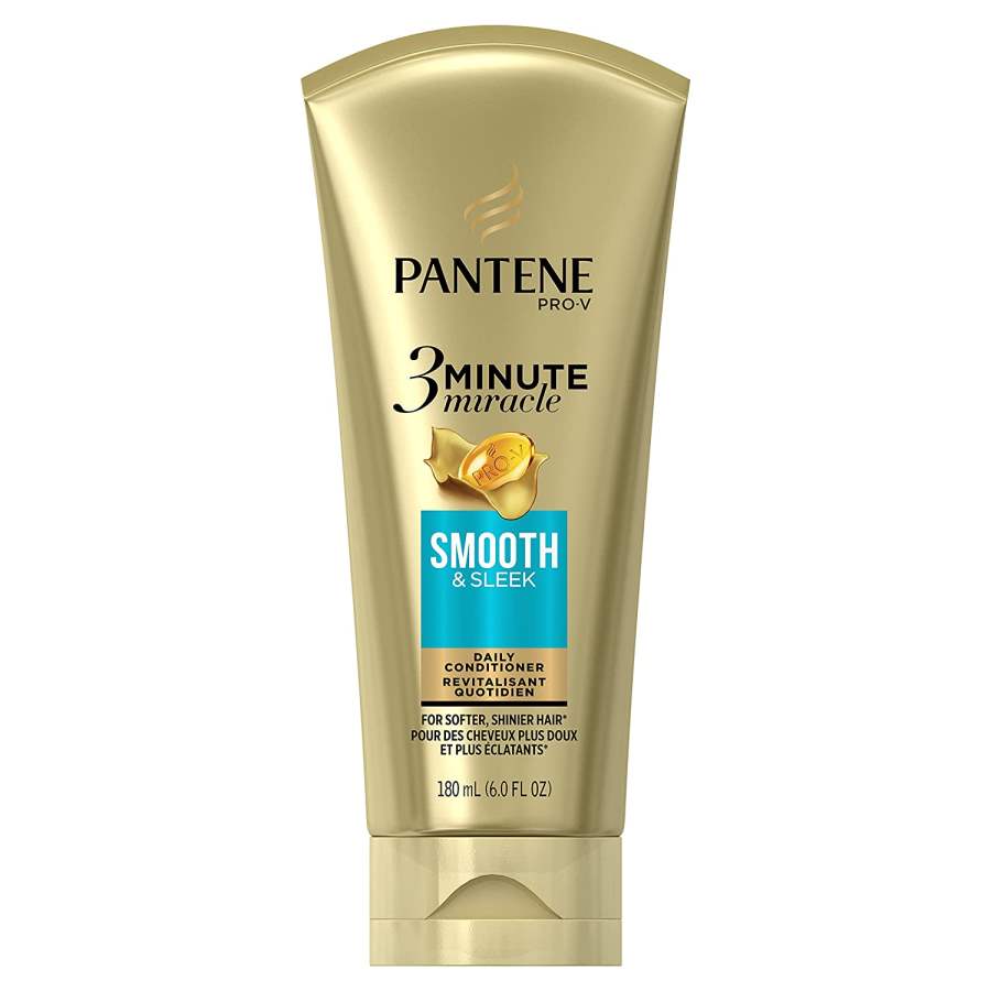 Buy Pantene Smooth and Sleek 3 Minute Miracle Deep Conditioner